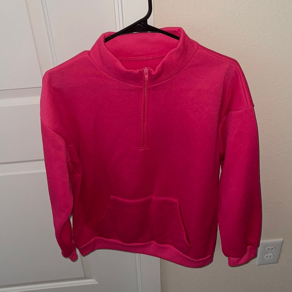 Quarter zip jacket.